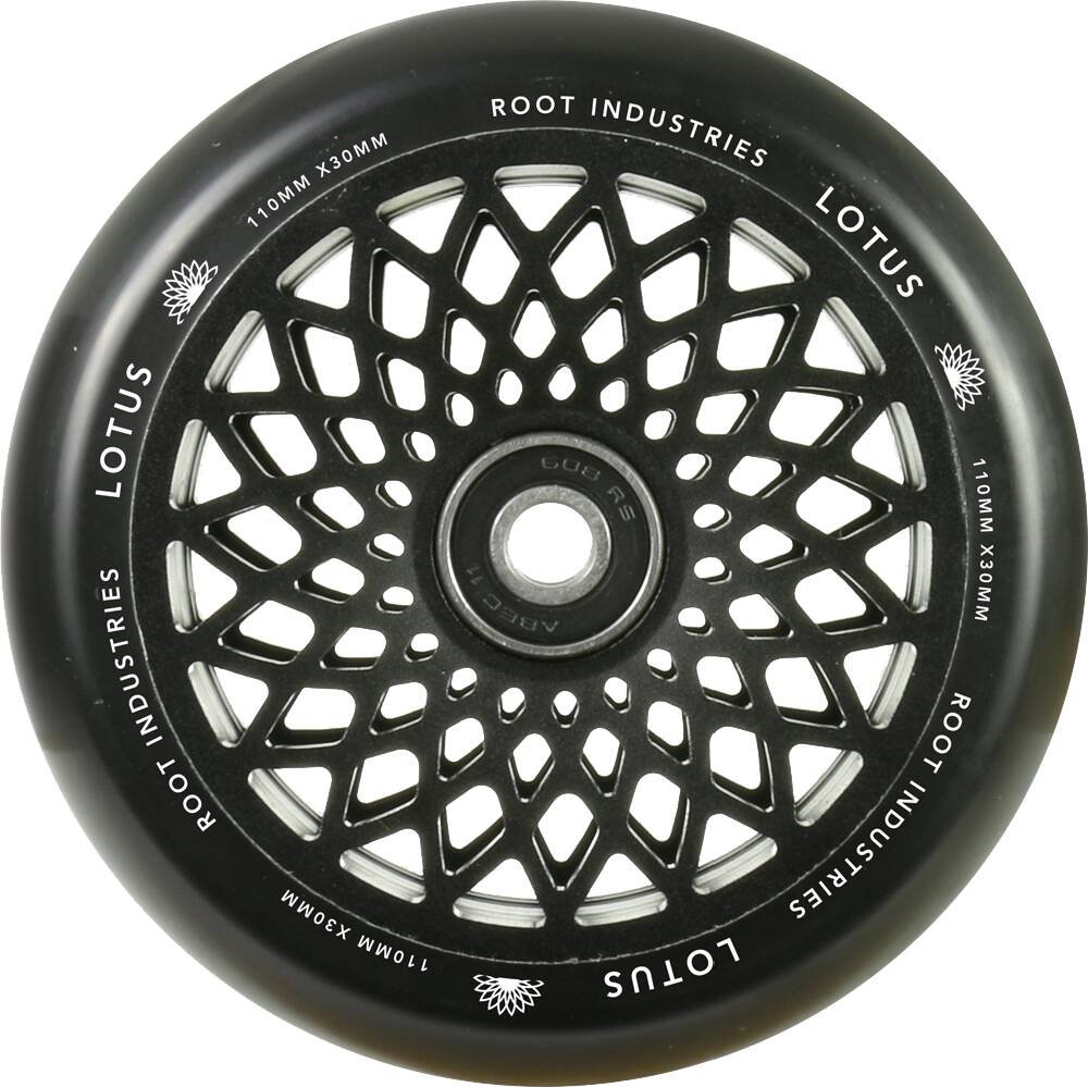 An image of Root Industries Lotus 110mm Scooter Wheel - Black