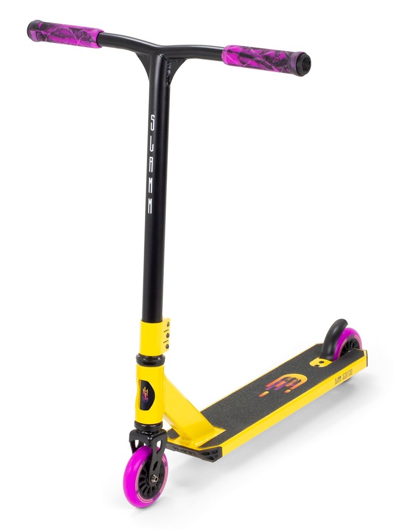 An image of Slamm Tantrum V9 Complete Stunt Scooter - Yellow
