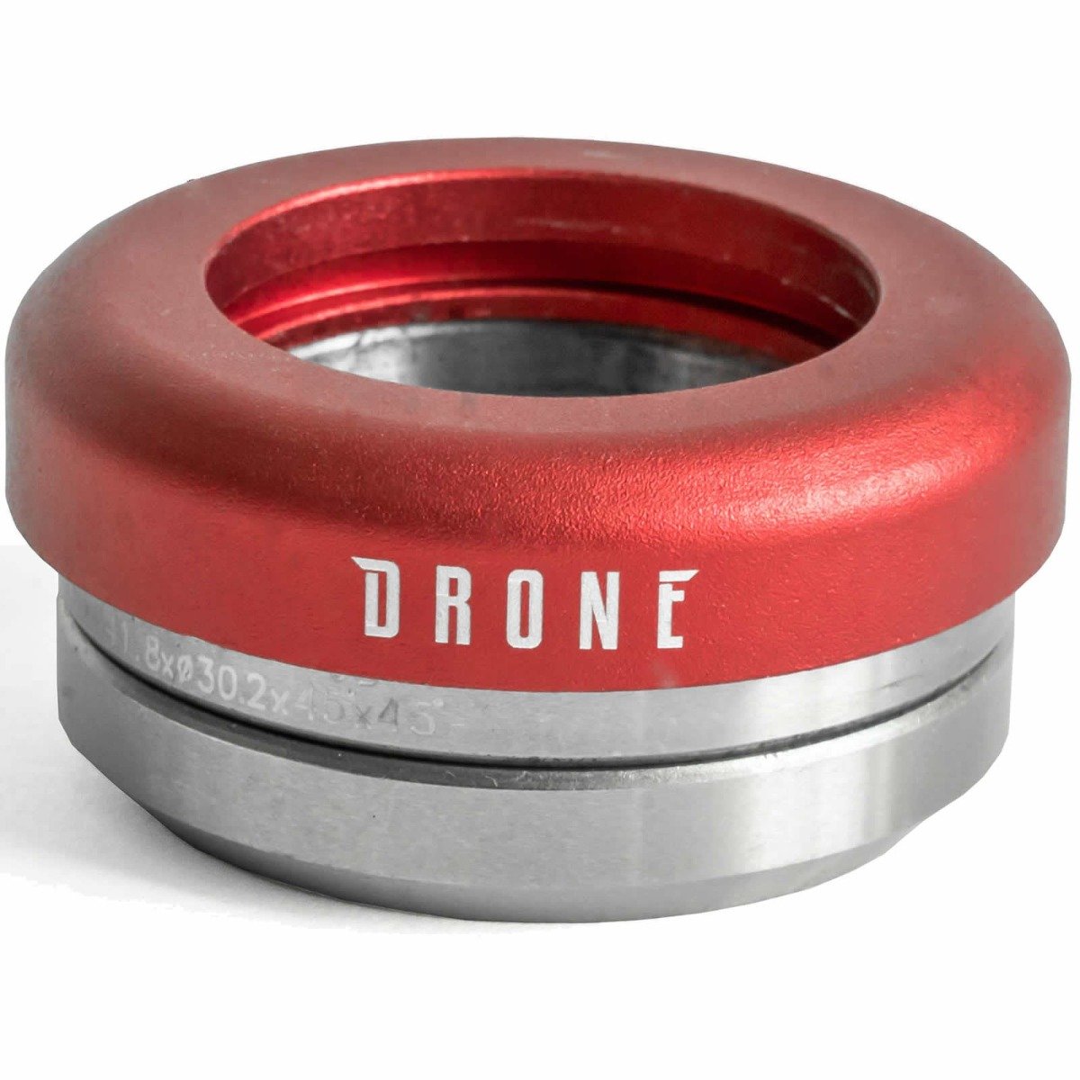 An image of Drone Synergy 2  Integrated Scooter Headset - Red