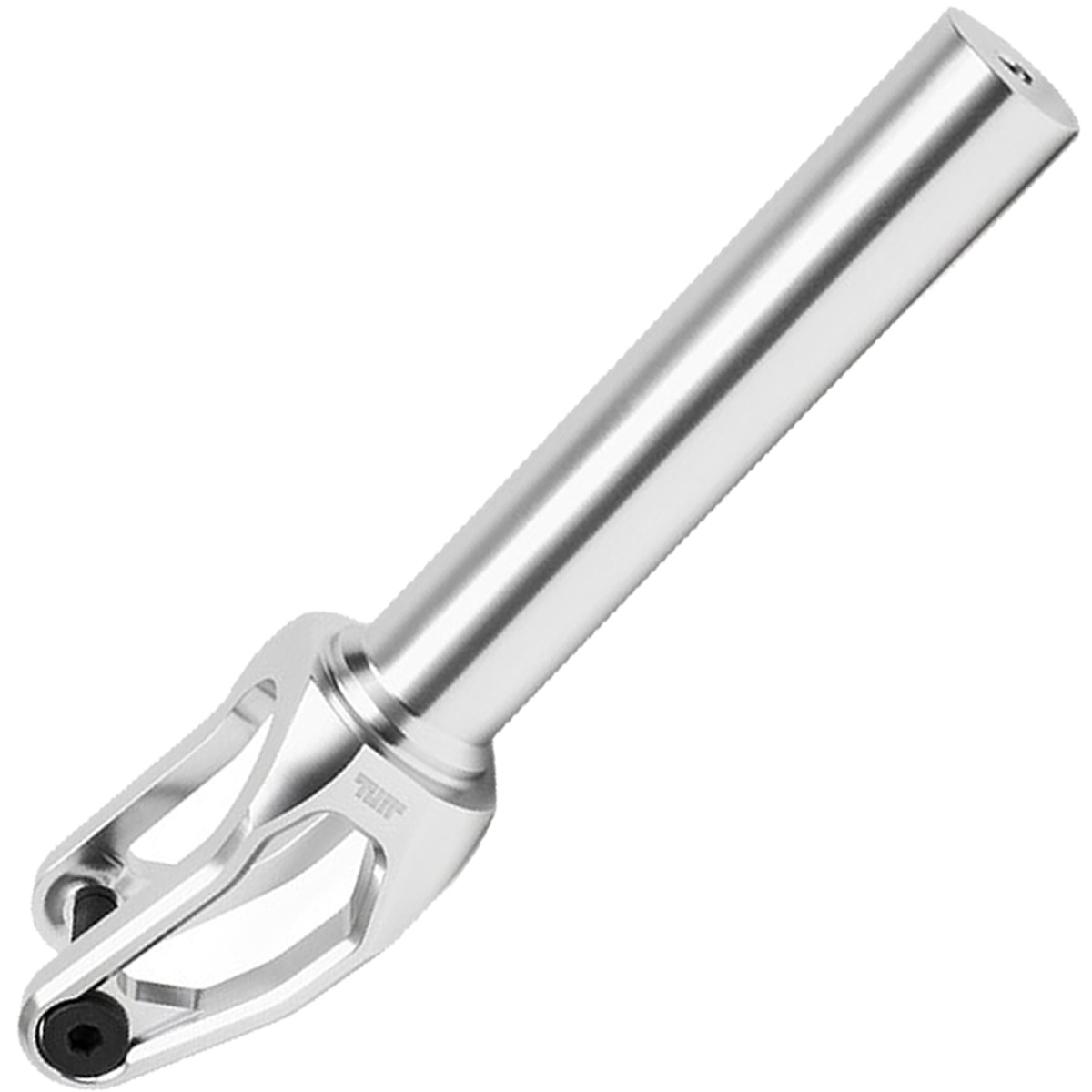 An image of Tilt Rigid SCS / HIC Scooter Fork - Silver Chrome