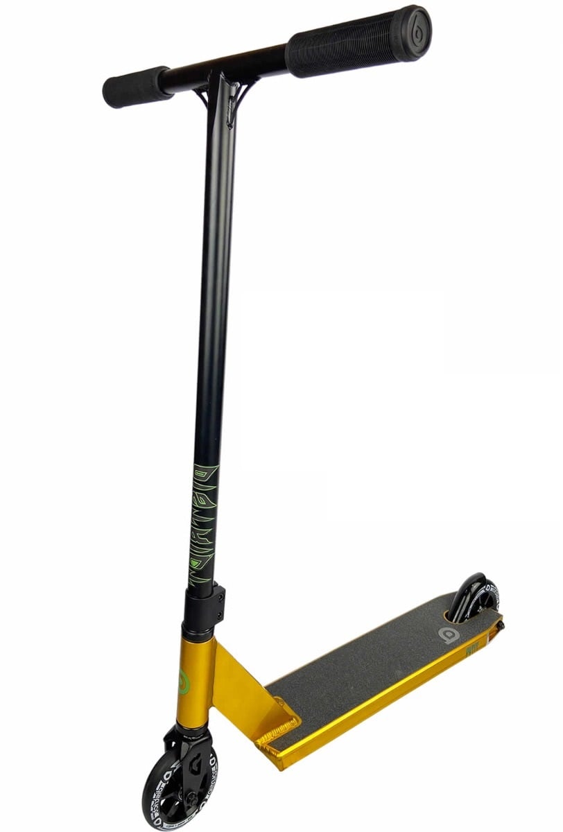 An image of District Titus Gold Black Stunt Scooter