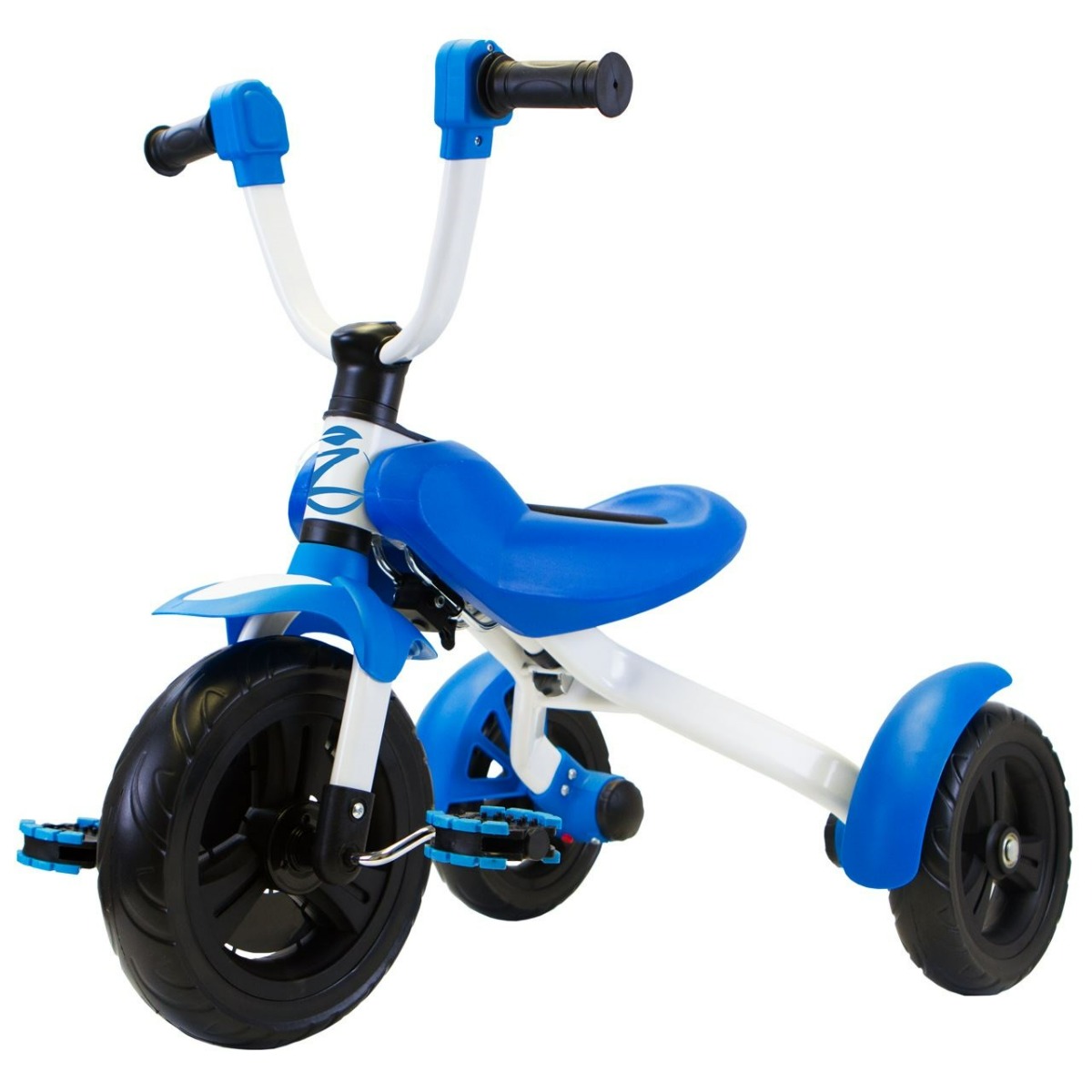 An image of Zycom Folding Ztrike Pedal Trike - Black / Blue
